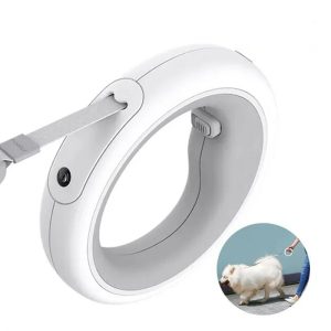 Trela Retrátil com LED