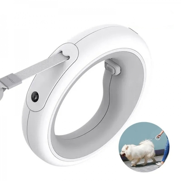 Trela Retrátil com LED